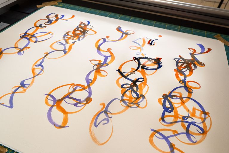 Artwork from project The Drawing Machine